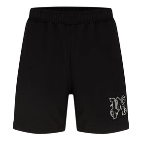 Embroidered Logo Shorts