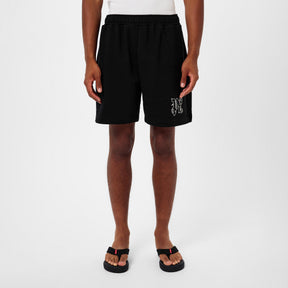Embroidered Logo Shorts