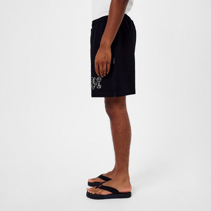 Embroidered Logo Shorts
