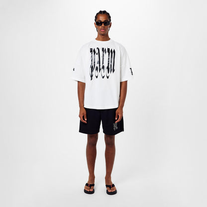 Embroidered Logo Shorts