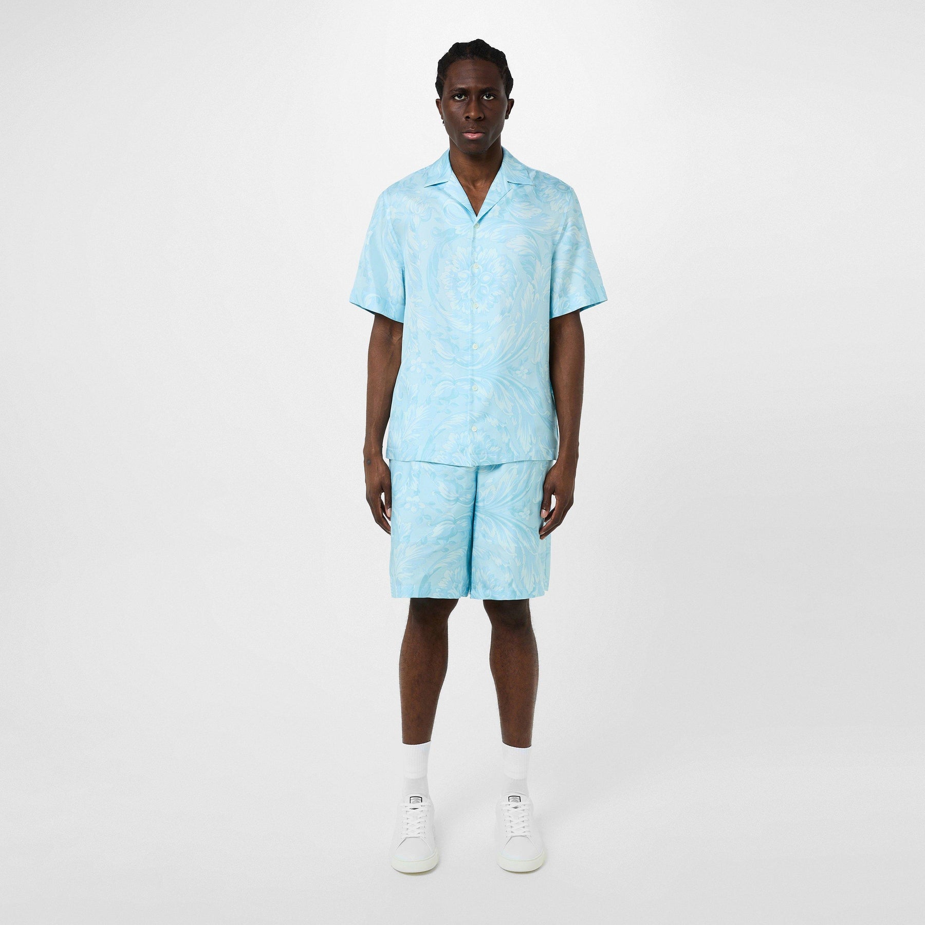 Barocco Silk Shorts