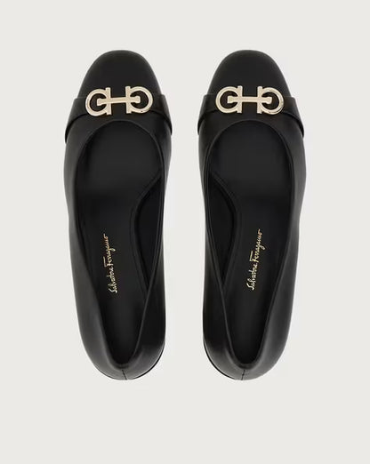 FERRAGAMO Pumps with Gancini Ornament
