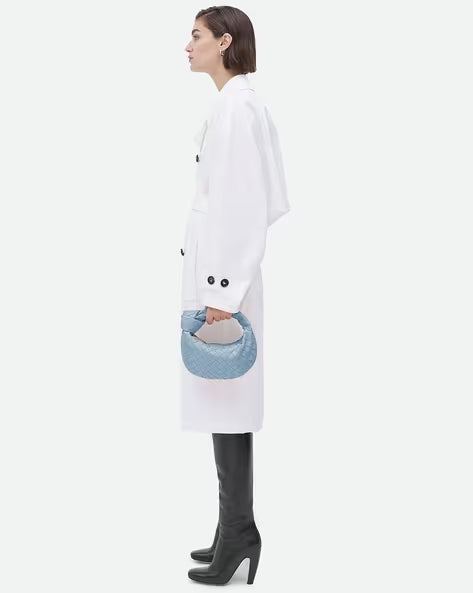 Bottega Jodie Mini Braided Hobo Bag