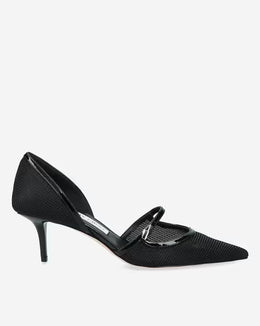 Jimmy Choo Carolyn Mesh Strap Pumps