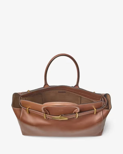 Jimmy Choo Diamond Belted Top Handle Bag