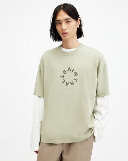 Tierra Organic Cotton Oversized Crew-Neck T-Shirt