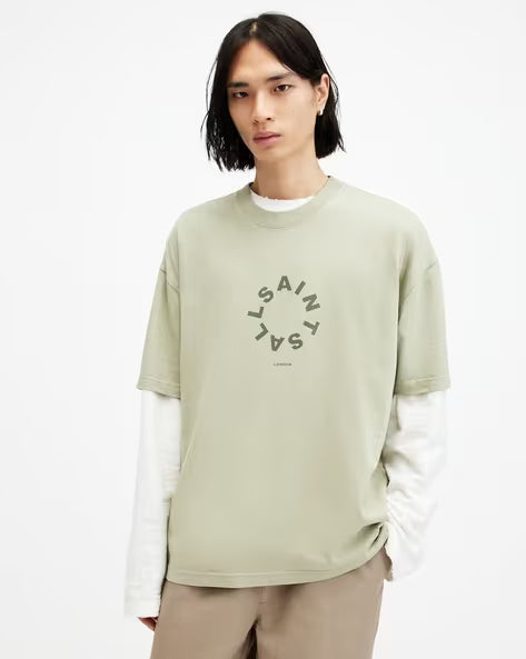 Tierra Organic Cotton Oversized Crew-Neck T-Shirt