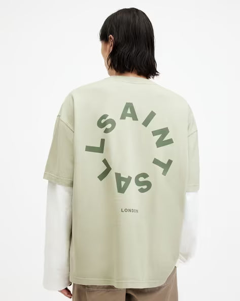 Tierra Organic Cotton Oversized Crew-Neck T-Shirt