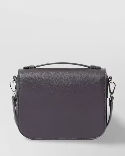 STELLA MCCARTNEY Studded Logo Flap Top Handle Bag