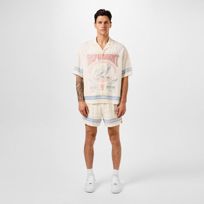 Rep D+D Lion Short, Distinctive Graphic Print