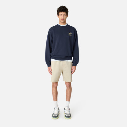 Stitch Fleece Jogger Shorts