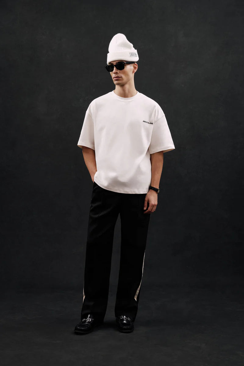 Creative studio t-shirt - oat/black
