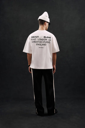 Creative studio t-shirt - oat/black