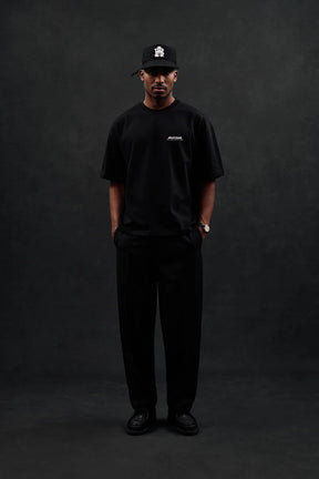 Zev t-shirt - black/white