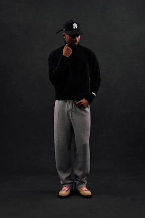 Heavyweight knitted sweatpant