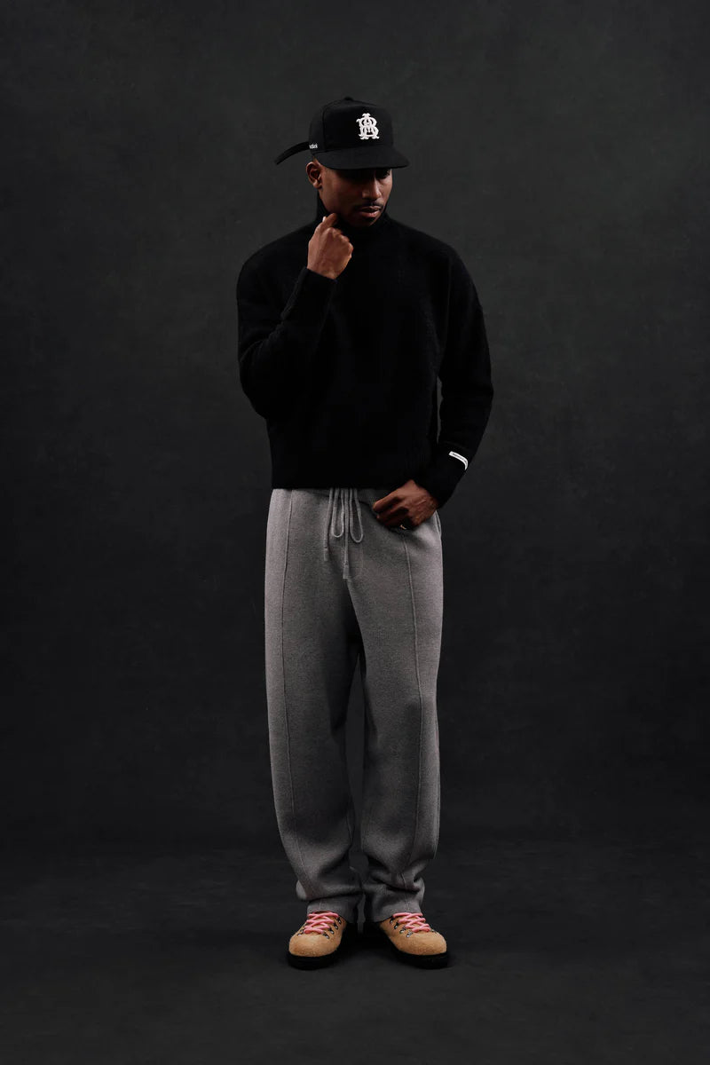 Heavyweight knitted sweatpant