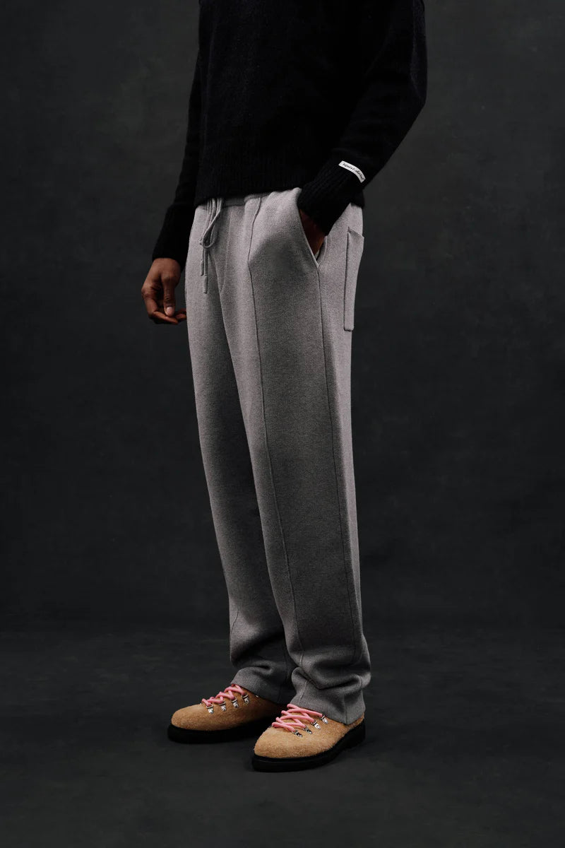 Heavyweight knitted sweatpant