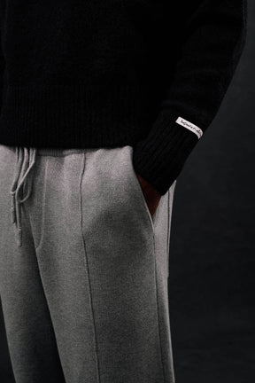 Heavyweight knitted sweatpant