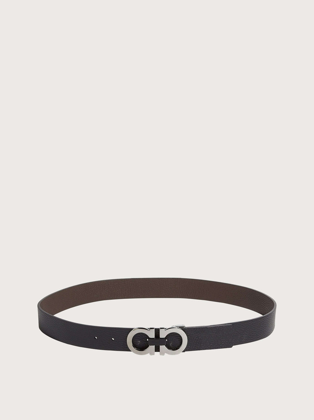 Ferragamo Reversible and adjustable Gancini belt - Belts | Shop From The Mirage