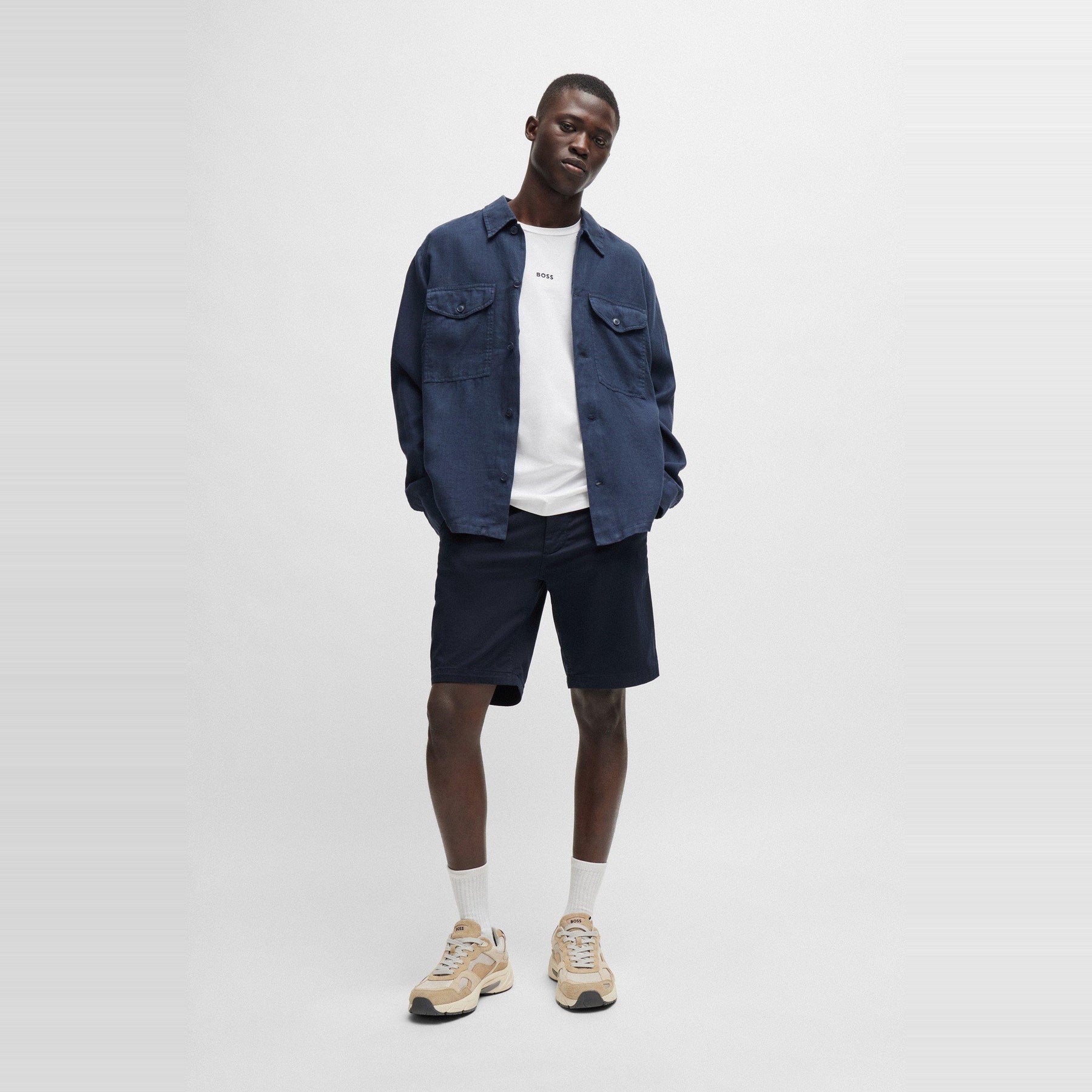 Men's ChinoSlim Soft Cotton Blend Shorts