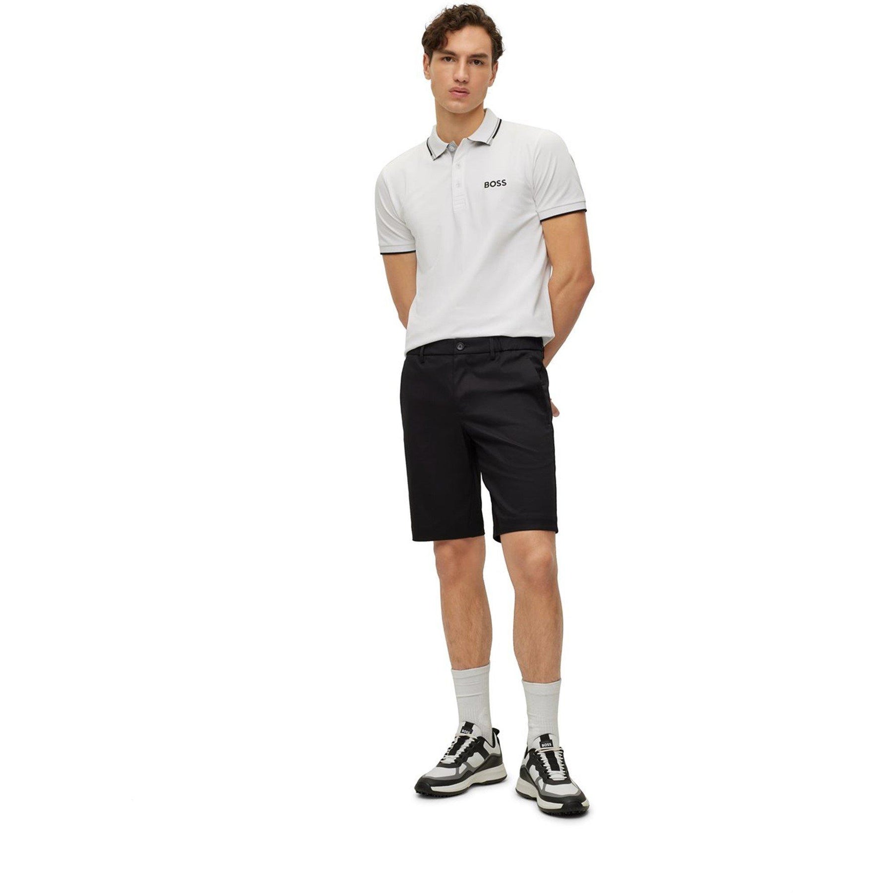 Men's S-Liem Knee Length Cotton Blend Shorts
