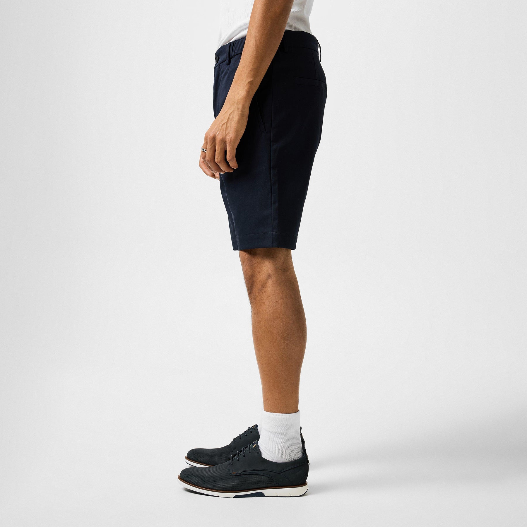 Men's S-Liem Knee Length Cotton Blend Shorts