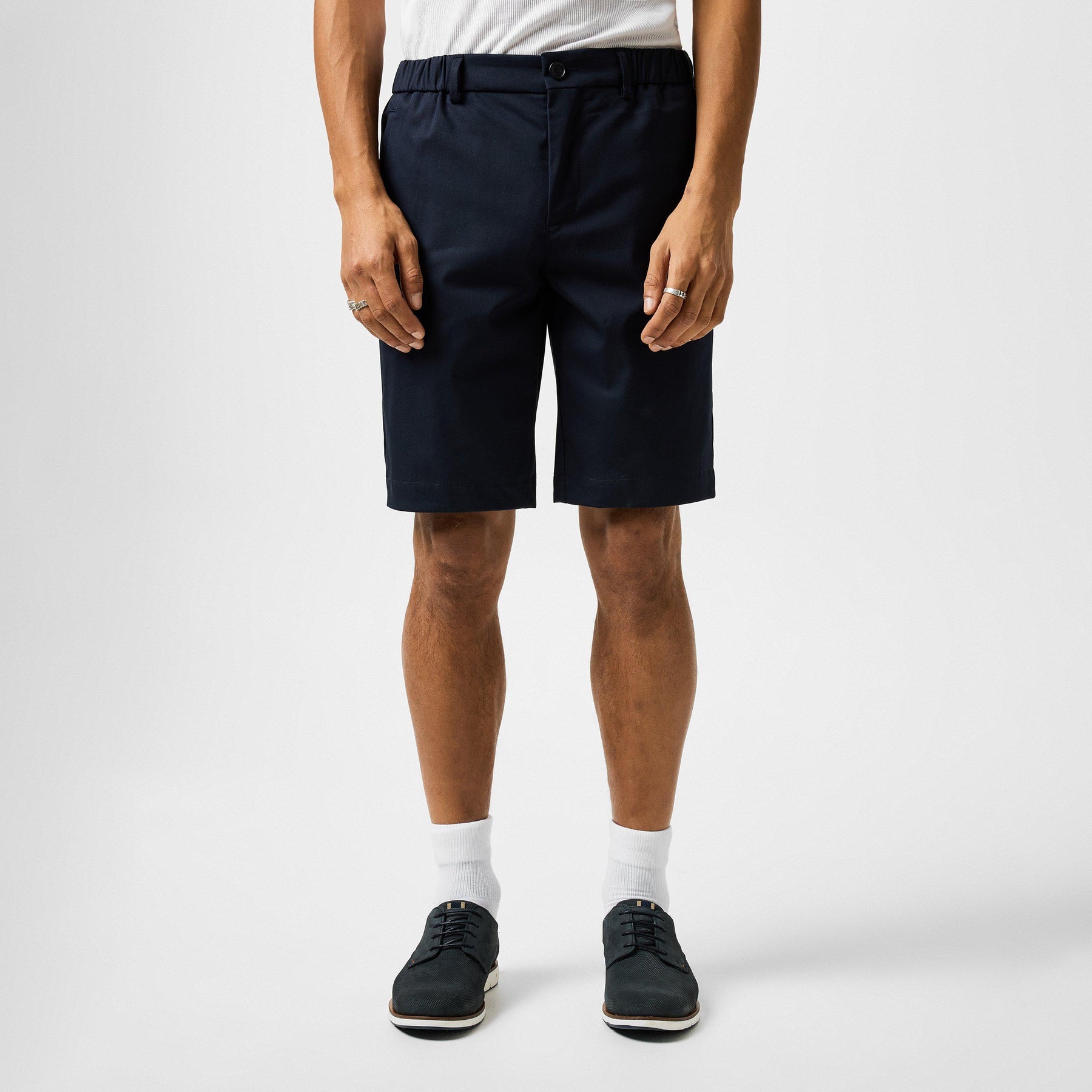 Men's S-Liem Knee Length Cotton Blend Shorts