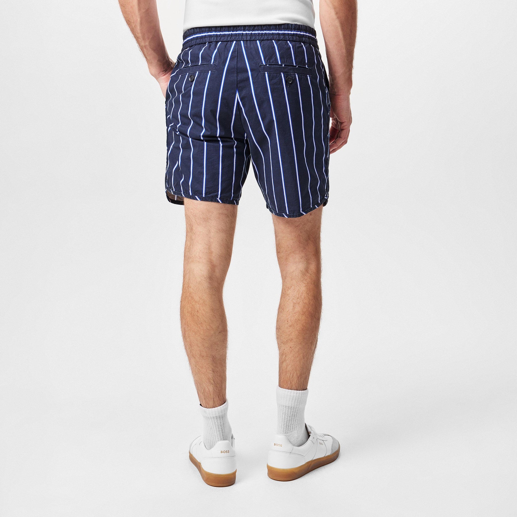 Men's Kacey DS Striped Pattern Shorts