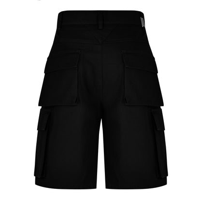Men's Baggy Cargo Shorts, Oversized 3D Pockets