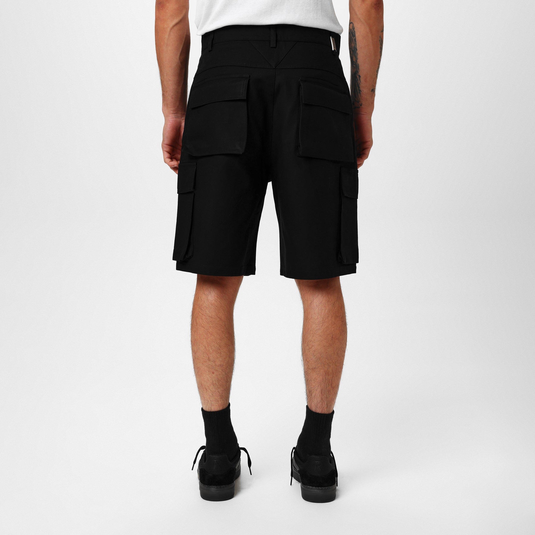 Men's Baggy Cargo Shorts, Oversized 3D Pockets