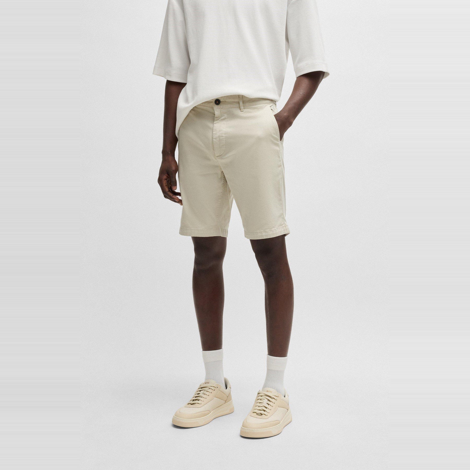 Men's HBO Chino Shorts, Soft Feel