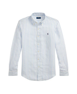 Ralph Lauren Custom Fit Striped Linen Shirt