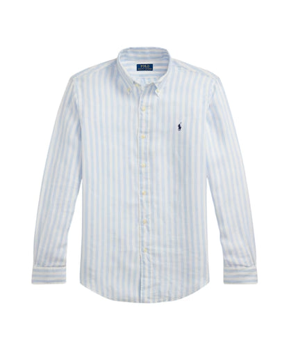 Ralph Lauren Custom Fit Striped Linen Shirt