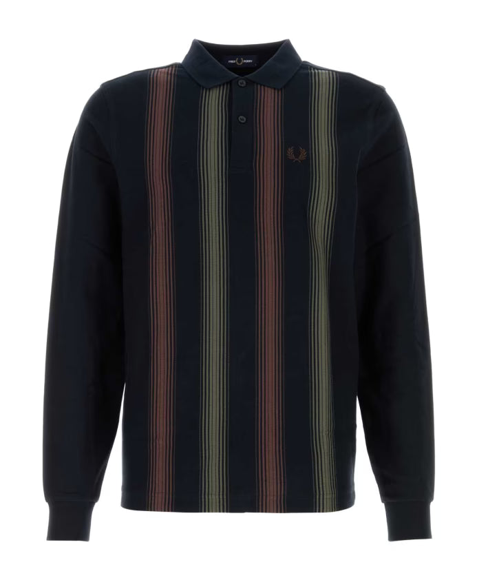 Fred Perry Embroidered Piquet Polo Shirt
