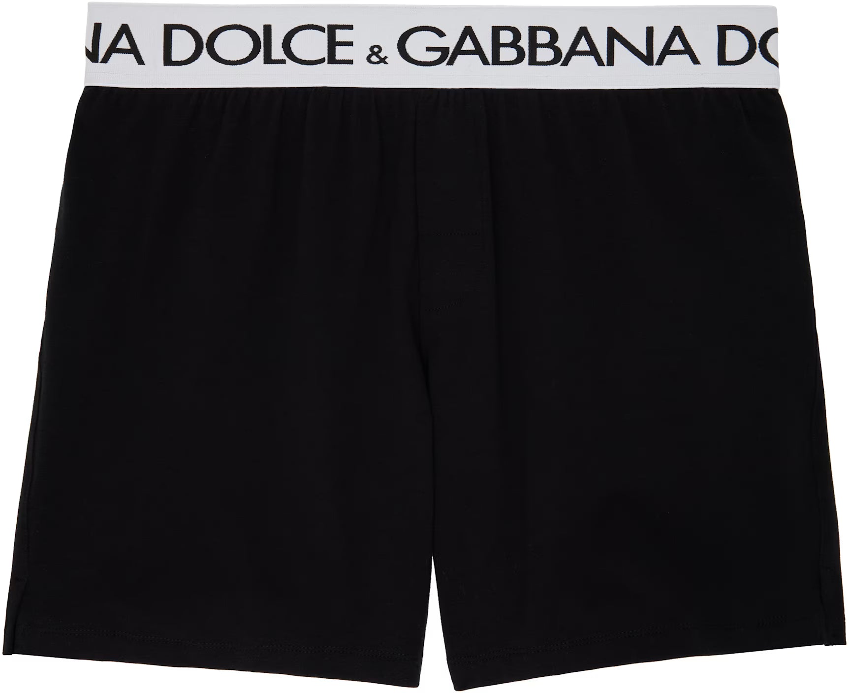 Dolce&Gabbana Black Two-Way-Stretch Long-Leg Boxers