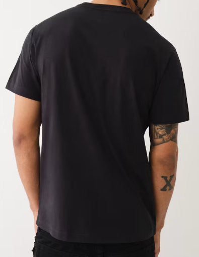 FADED HORSESHOE LOGO TEE