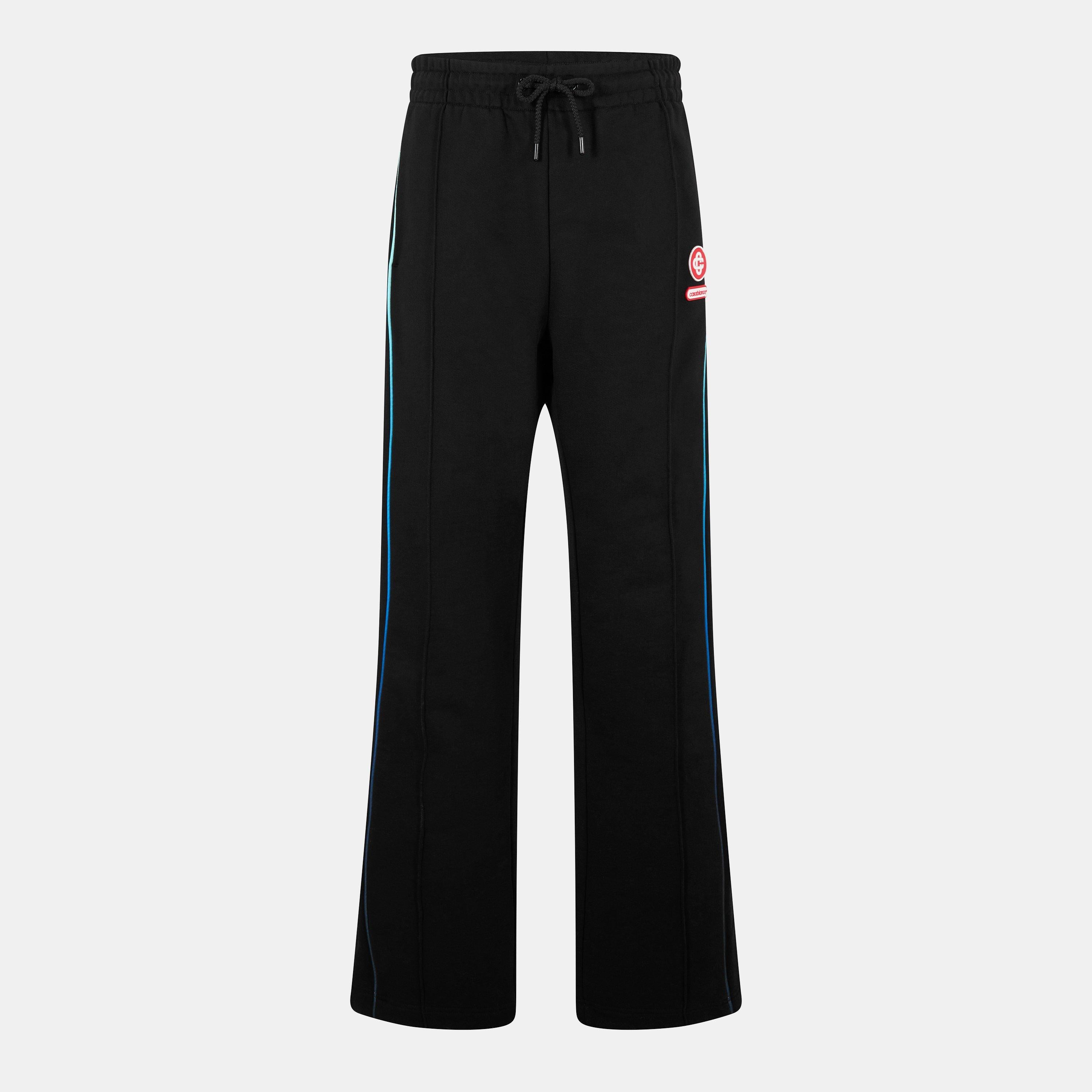 Gradient Open Hem Fleece Joggers