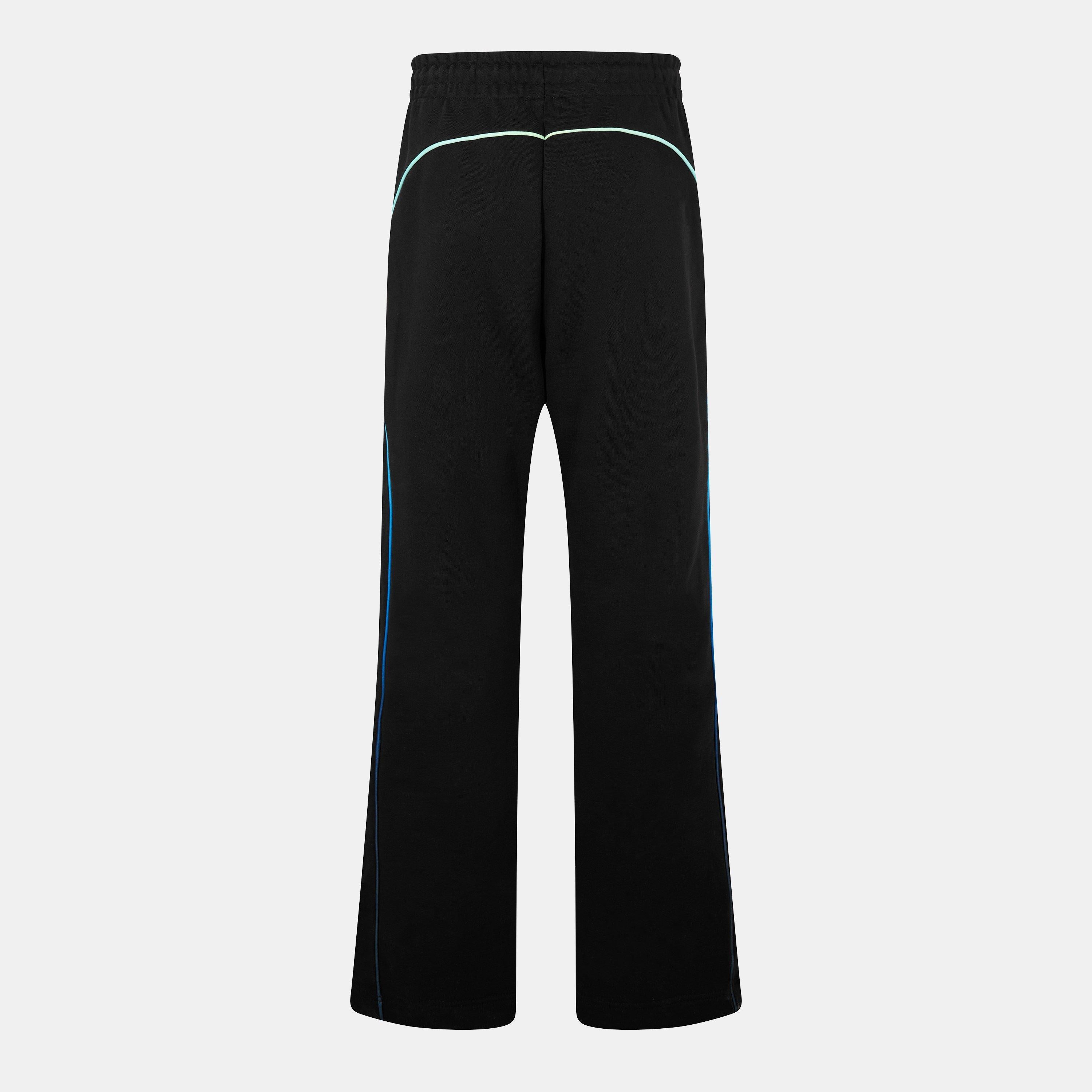 Gradient Open Hem Fleece Joggers