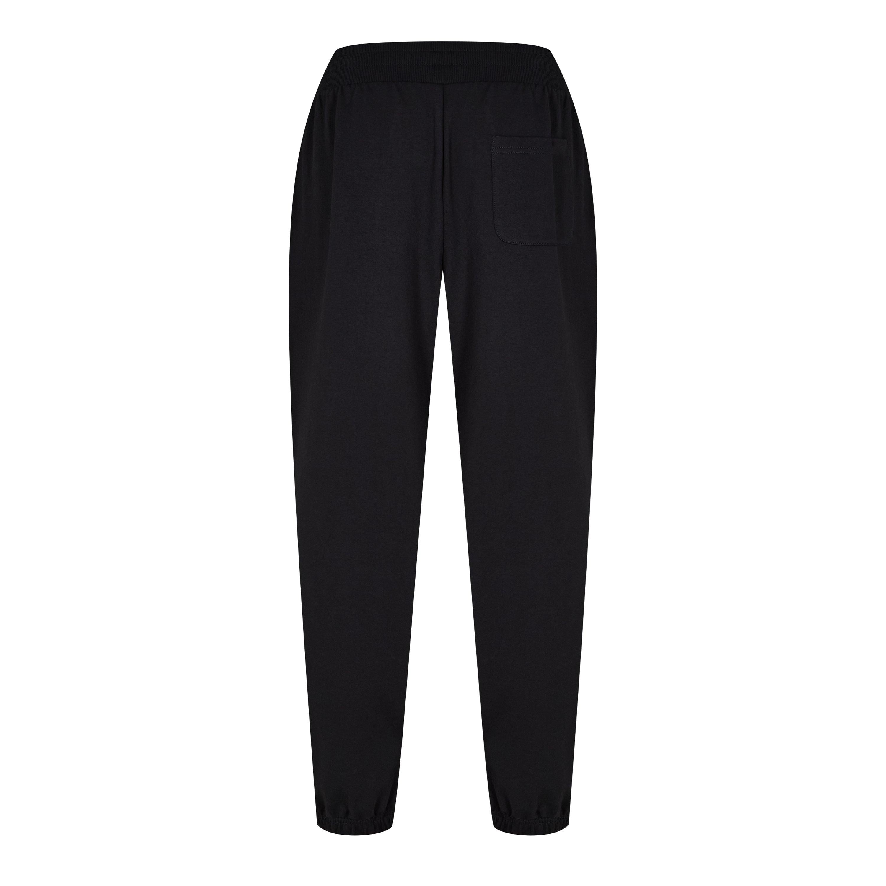 Men's Striped Closed Hem Fleece Joggers