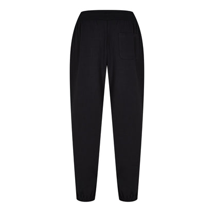 Men's Striped Closed Hem Fleece Joggers