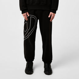 Men's Closed Hem Fleece Jogging Bottoms