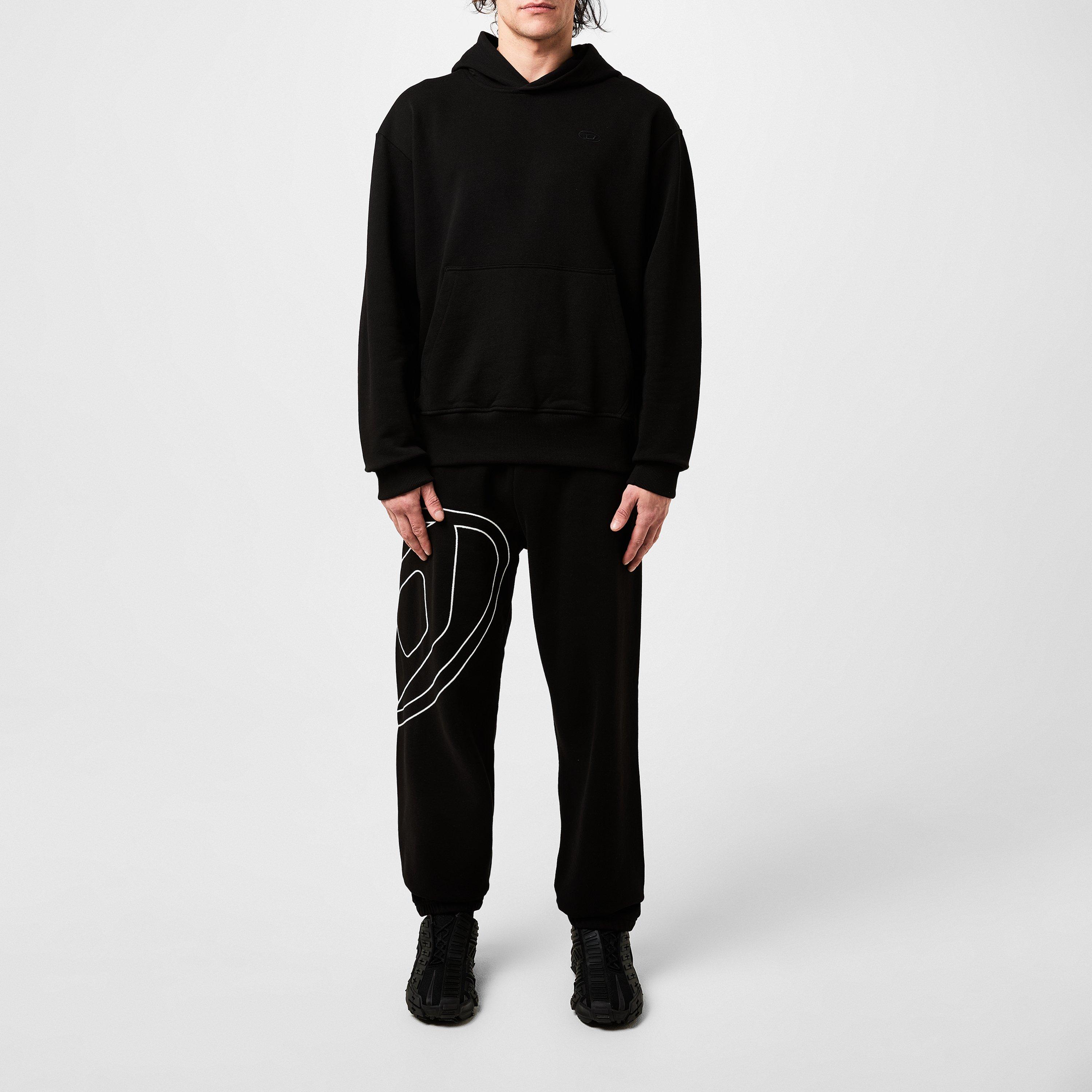 Men's Closed Hem Fleece Jogging Bottoms