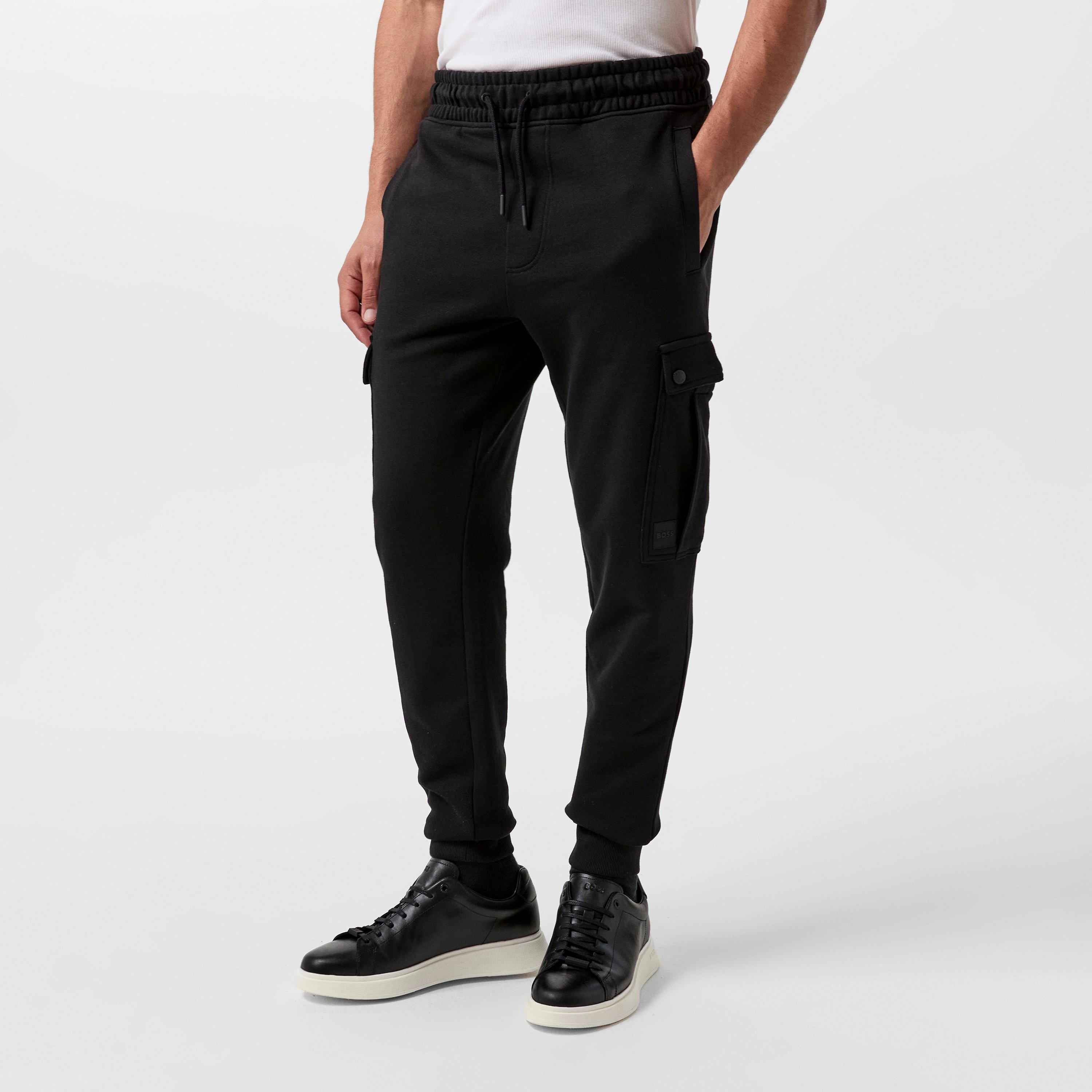 Men's Seteam Jog Closed Hem Fleece Jogging Bottoms