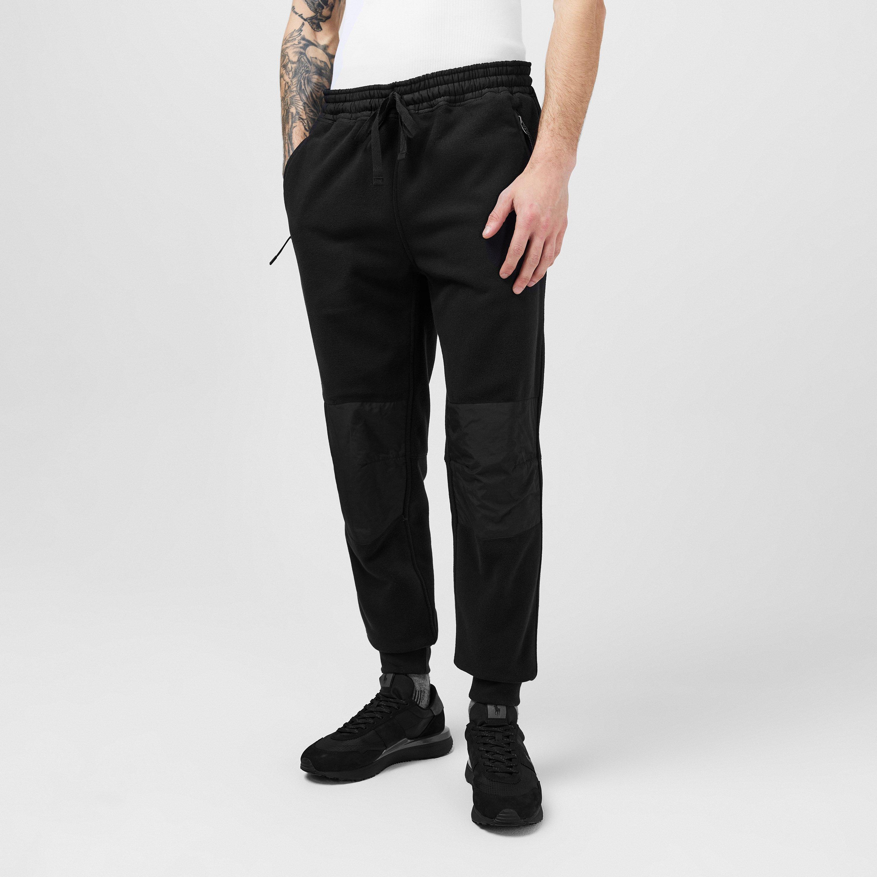 Mixed Media Jogging Bottoms