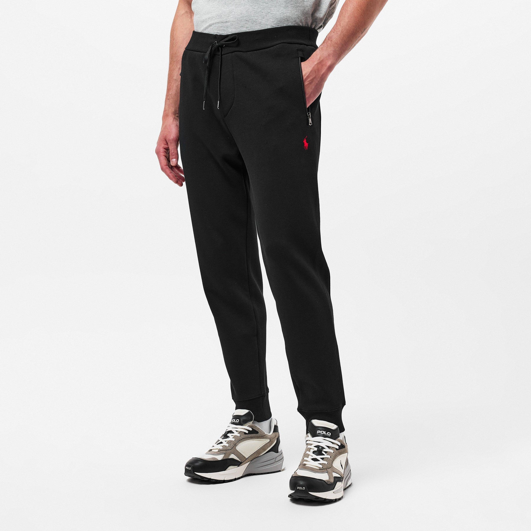 Men's Closed Hem Fleece Jogging Bottoms