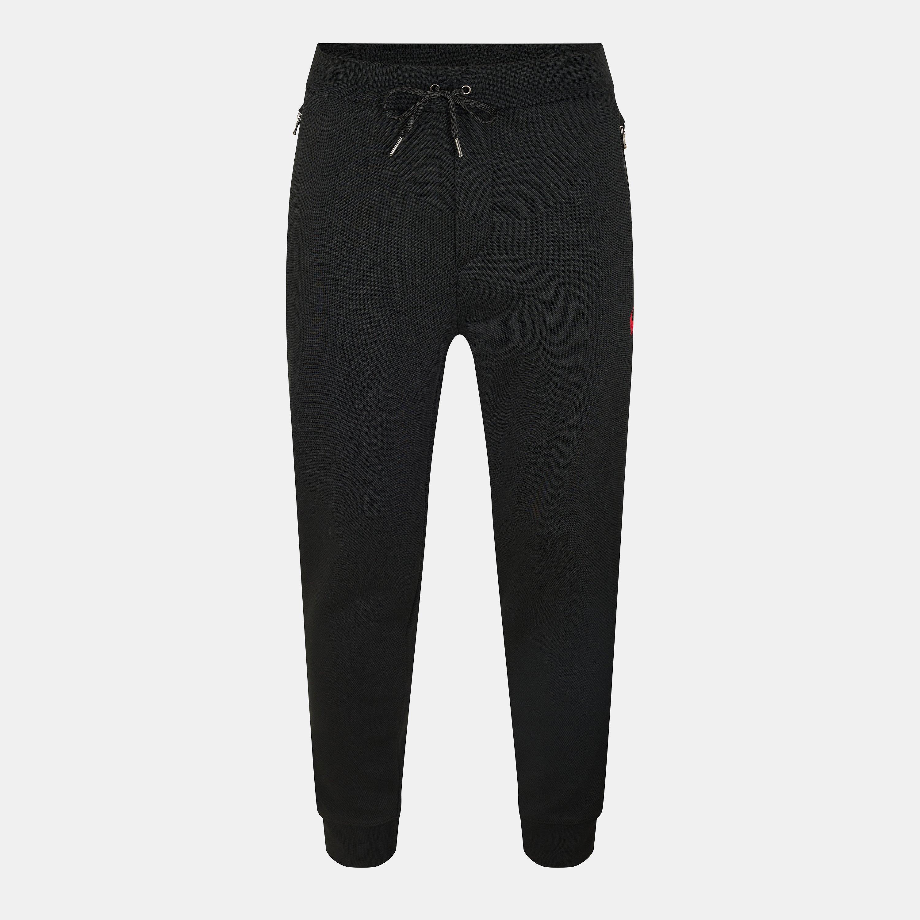 Men's Closed Hem Fleece Jogging Bottoms