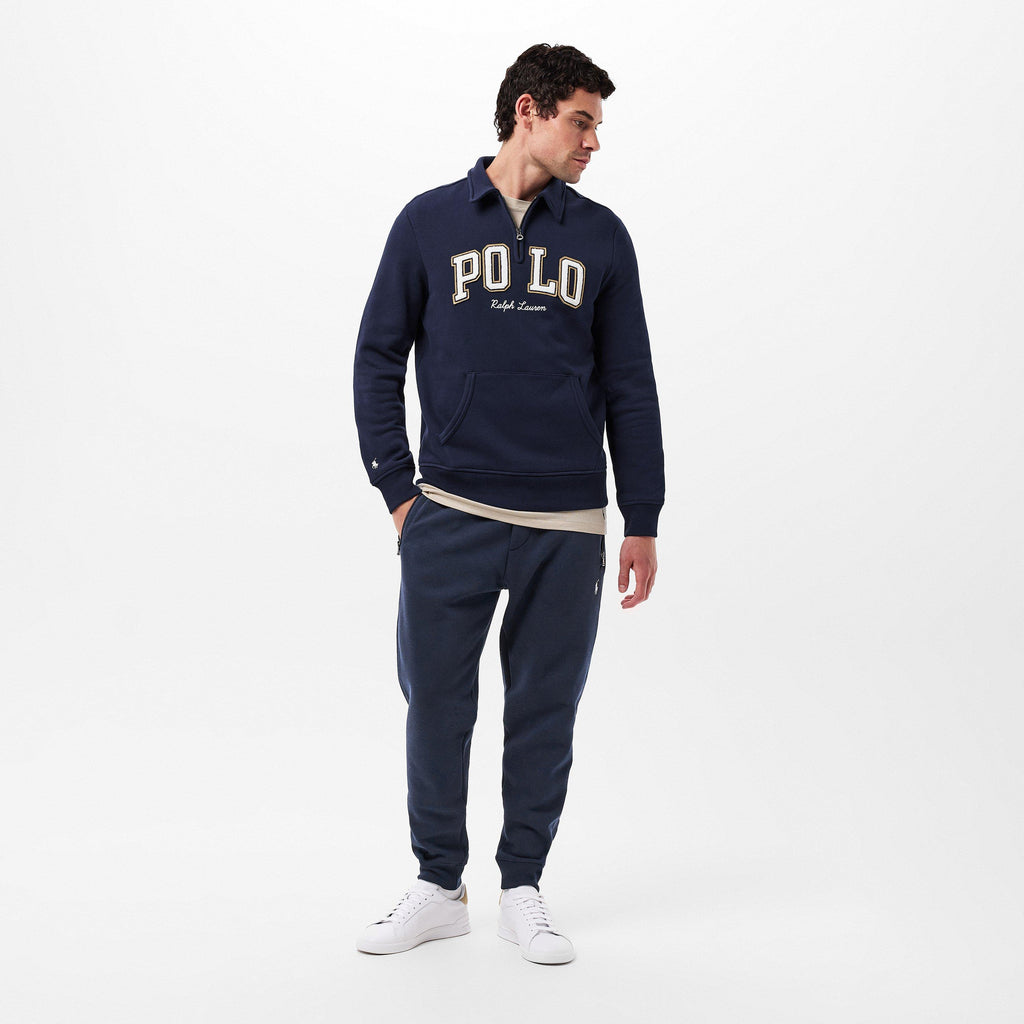 Men's Closed Hem Fleece Jogging Bottoms