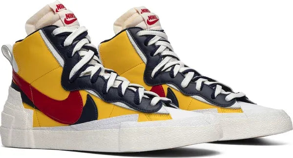 Nike Sacai x Blazer Mid 'Maize Navy'
