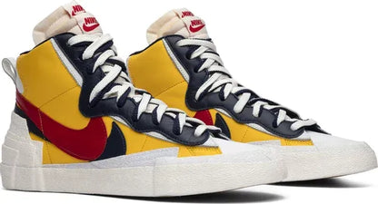 Nike Sacai x Blazer Mid 'Maize Navy'