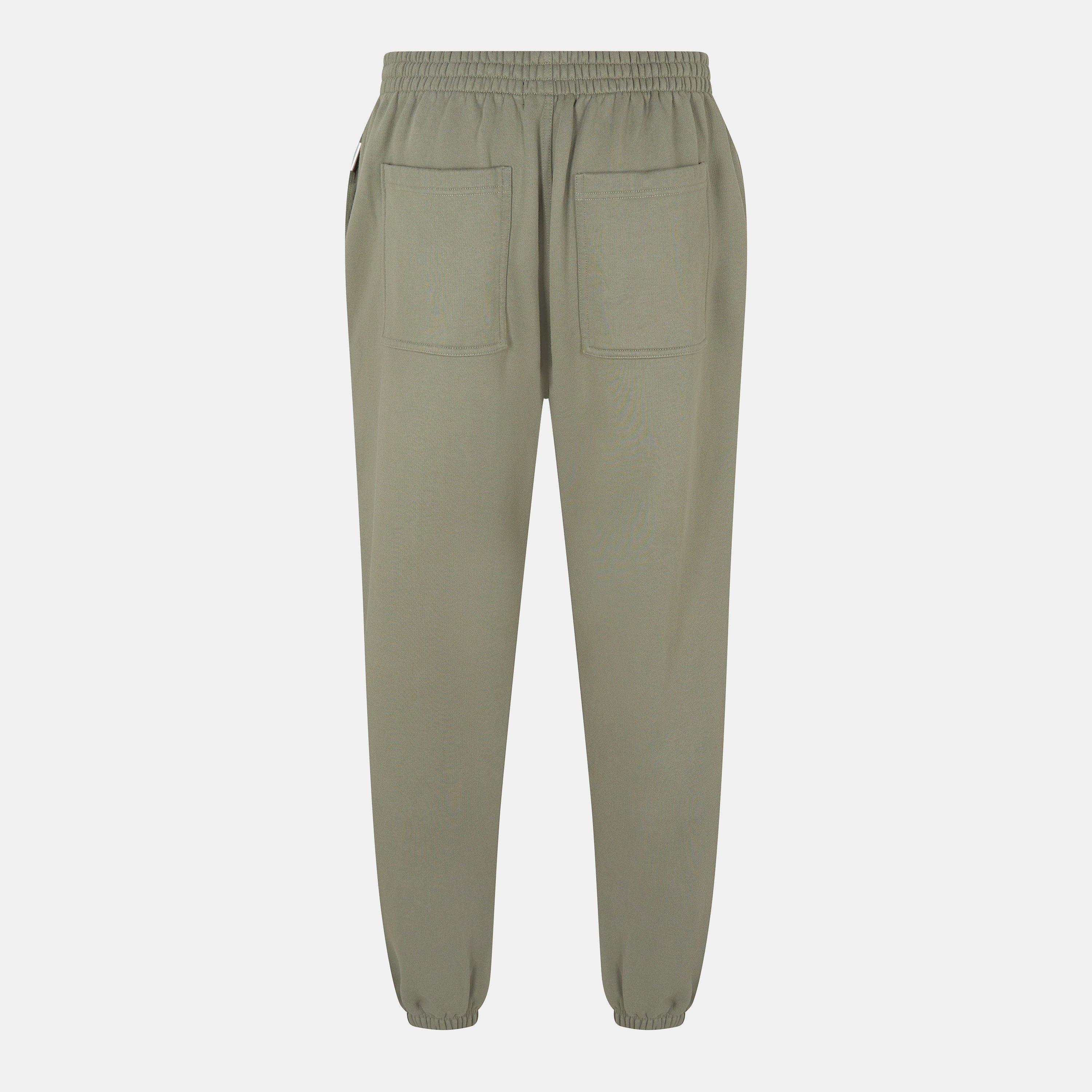 Men's Closed Hem Fleece Jogging Bottoms